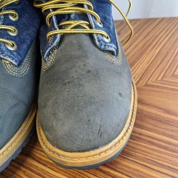 Timberland Denim leather boots size 5 @S7 - Picture 8 of 13